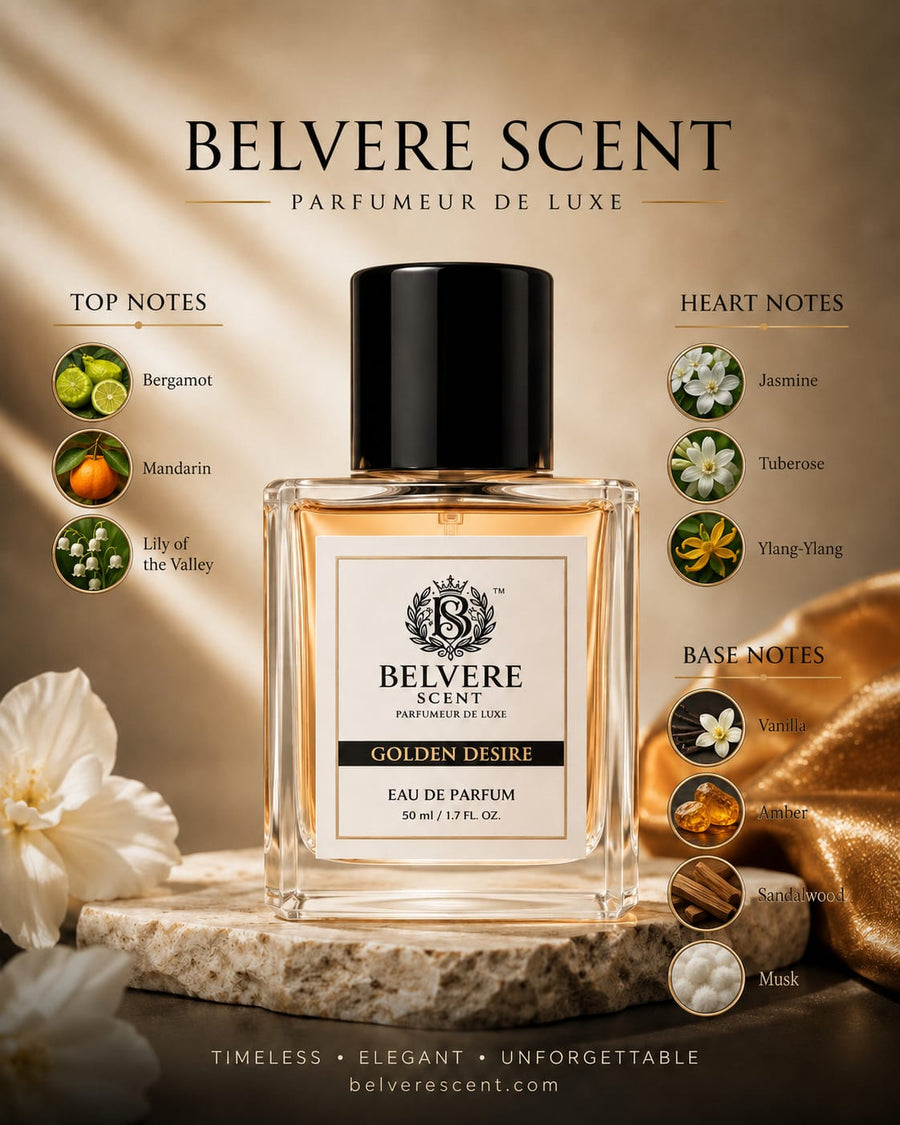 Golden Desire perfume by Belvere Scent
